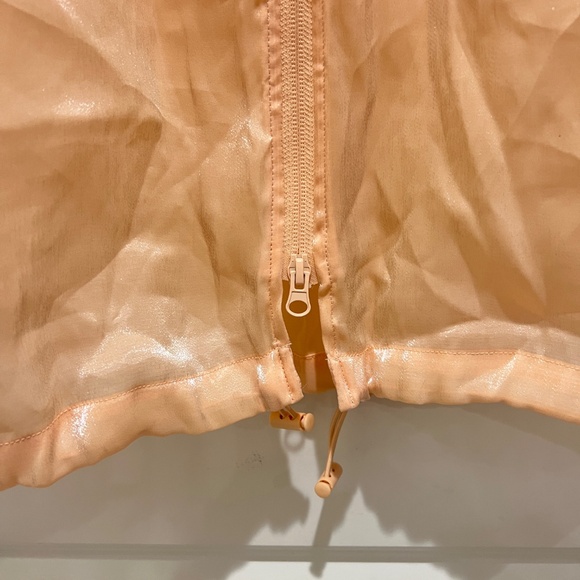 Women's Cinched Waist Hooded Parka
Organza Jacket Future Collective Peach XS - Picture 10 of 16